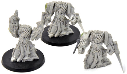 CHAOS SPACE MARINES 3 Obliterators #6 wargames exclusive 40K missing 1 base