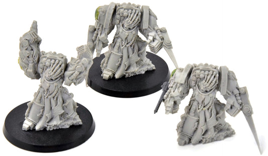 CHAOS SPACE MARINES 3 Obliterators #6 wargames exclusive 40K missing 1 base