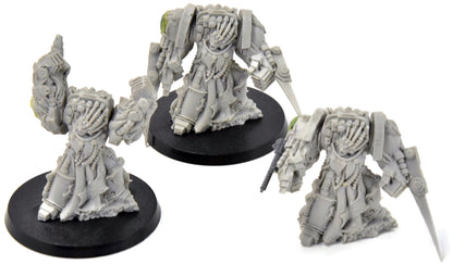 CHAOS SPACE MARINES 3 Obliterators #6 wargames exclusive 40K missing 1 base