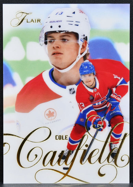 2025-26 Flair Cole Caufield 68 Montreal Canadiens 4100