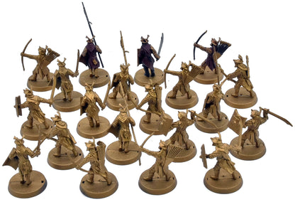 LOTR 20 Easterling Warriors #1 Middle Earth Strategy Battle Game