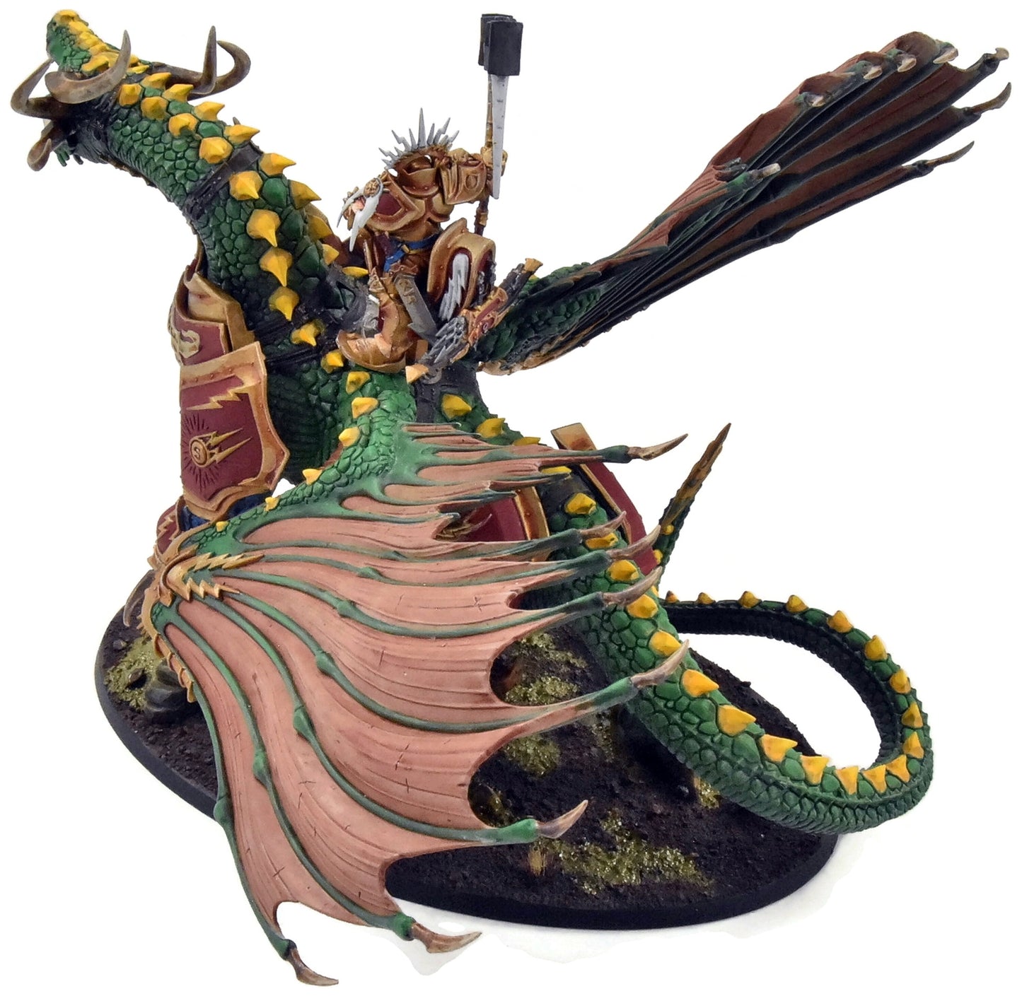 STORMCAST ETERNALS Lord Celestant on Stardrake #1 WELL PAINTED Sigmar