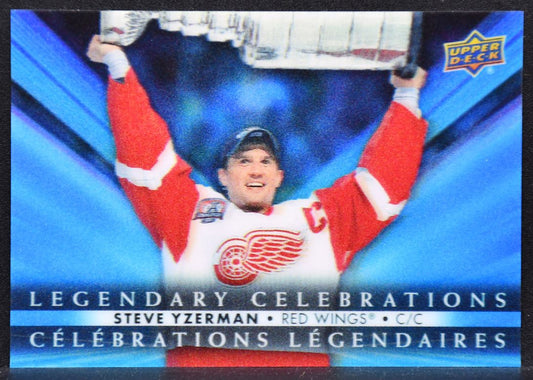 2023-24 UD Tim Hortons Legendary Celebrations Steve Yzerman LC-5 Red Wings 3513