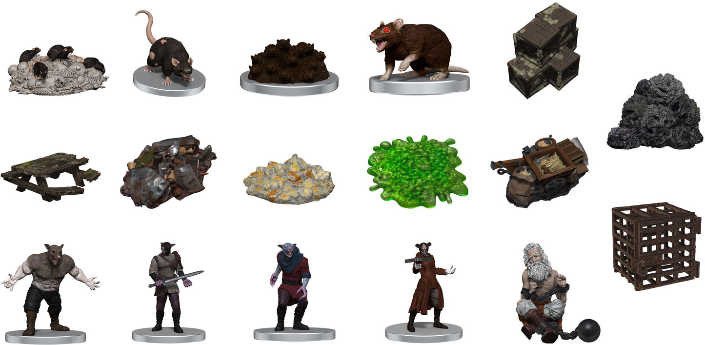 D&d Icons Adventure In A Box Wererat Den
