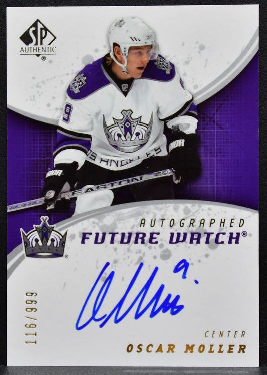 2008-09 SP Authentic Future Watch Auto Oscar Moller Kings RC Auto 116/999 7040