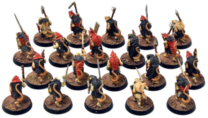 SKAVEN 20 Clanrats #3 Warhammer Sigmar WELL PAINTED