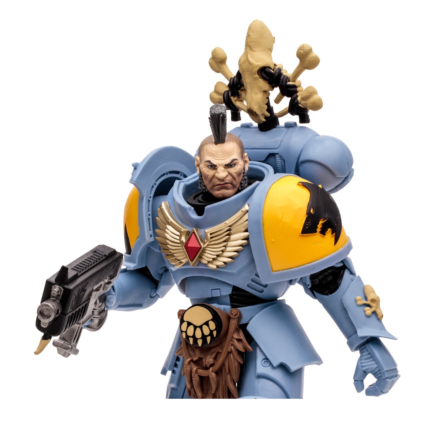 Warhammer 40k 7 Inches Fig Wv7-space Wolves Wolf Guard