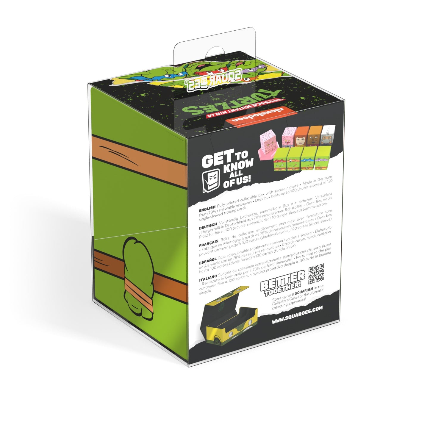 Squaroes Paramount TMNT WV1 Michelangelo