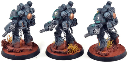 SPACE MARINES 3 Aggressors #1 PRO PAINTED Warhammer 40K 0566