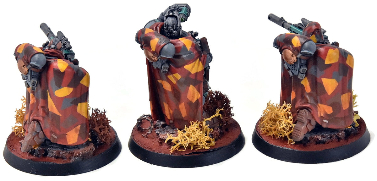 SPACE MARINES 3 Eliminators #1 PRO PAINTED Warhammer 40K
