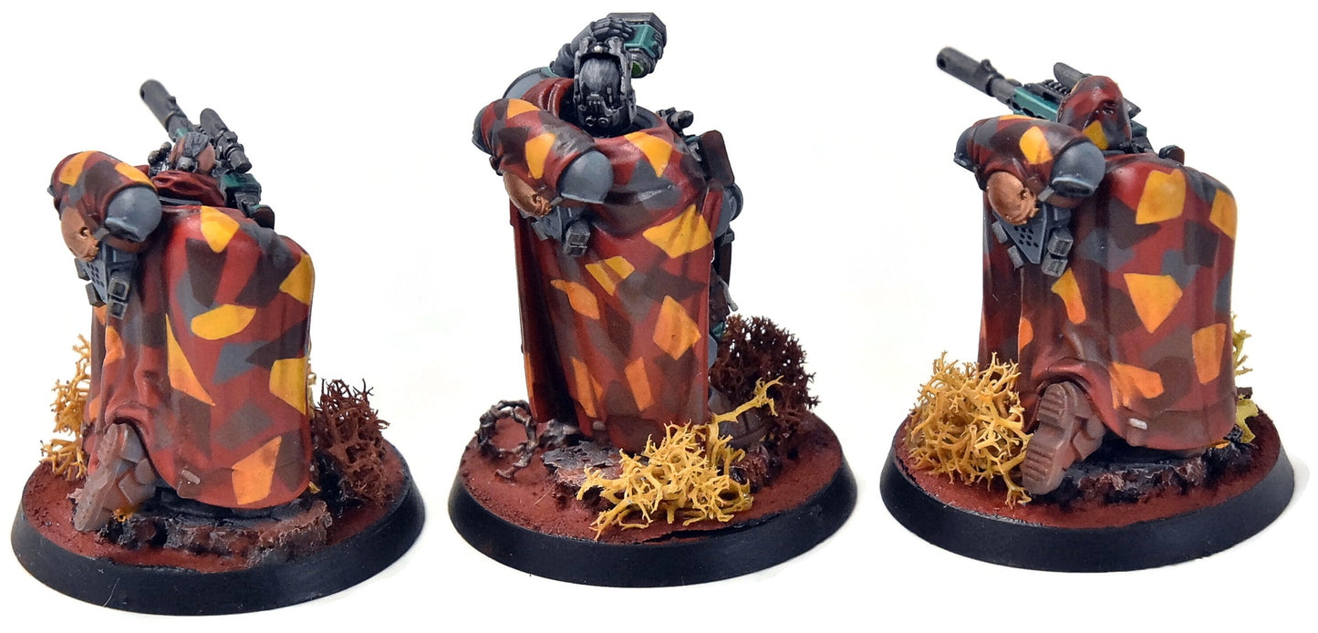 SPACE MARINES 3 Eliminators #1 PRO PAINTED Warhammer 40K