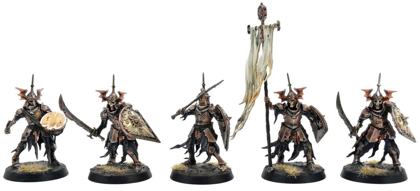 SOULBLIGHT GRAVELORDS 10 Barrow Guard #1 COMMISSION PRO PAINTED Sigmar 1255