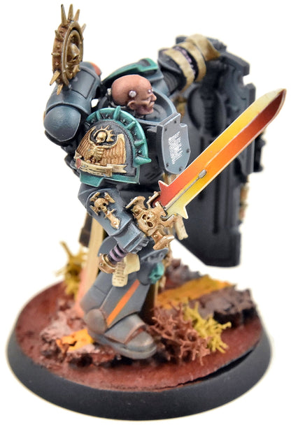 SPACE MARINES Idomitus Captain #1 PRO PAINTED Warhammer 40K