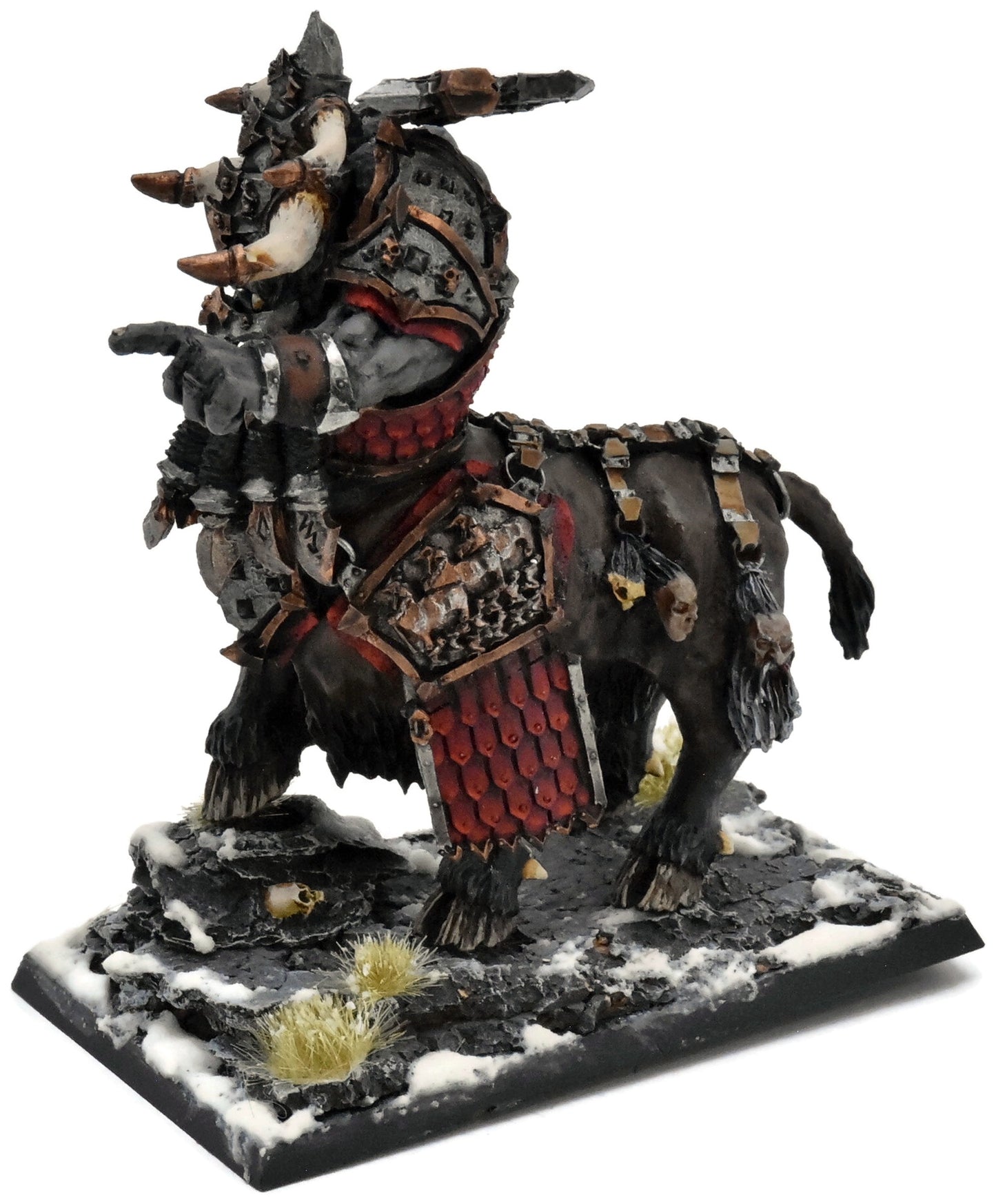 CHAOS DWARFS Bull Centaur Taur'Ruk #1 FORGE WORLD WELL PAINTED  Fantasy