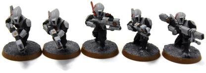 TAU EMPIRE 10 Pathfinders #3 WELL PAINTED Warhammer 40K