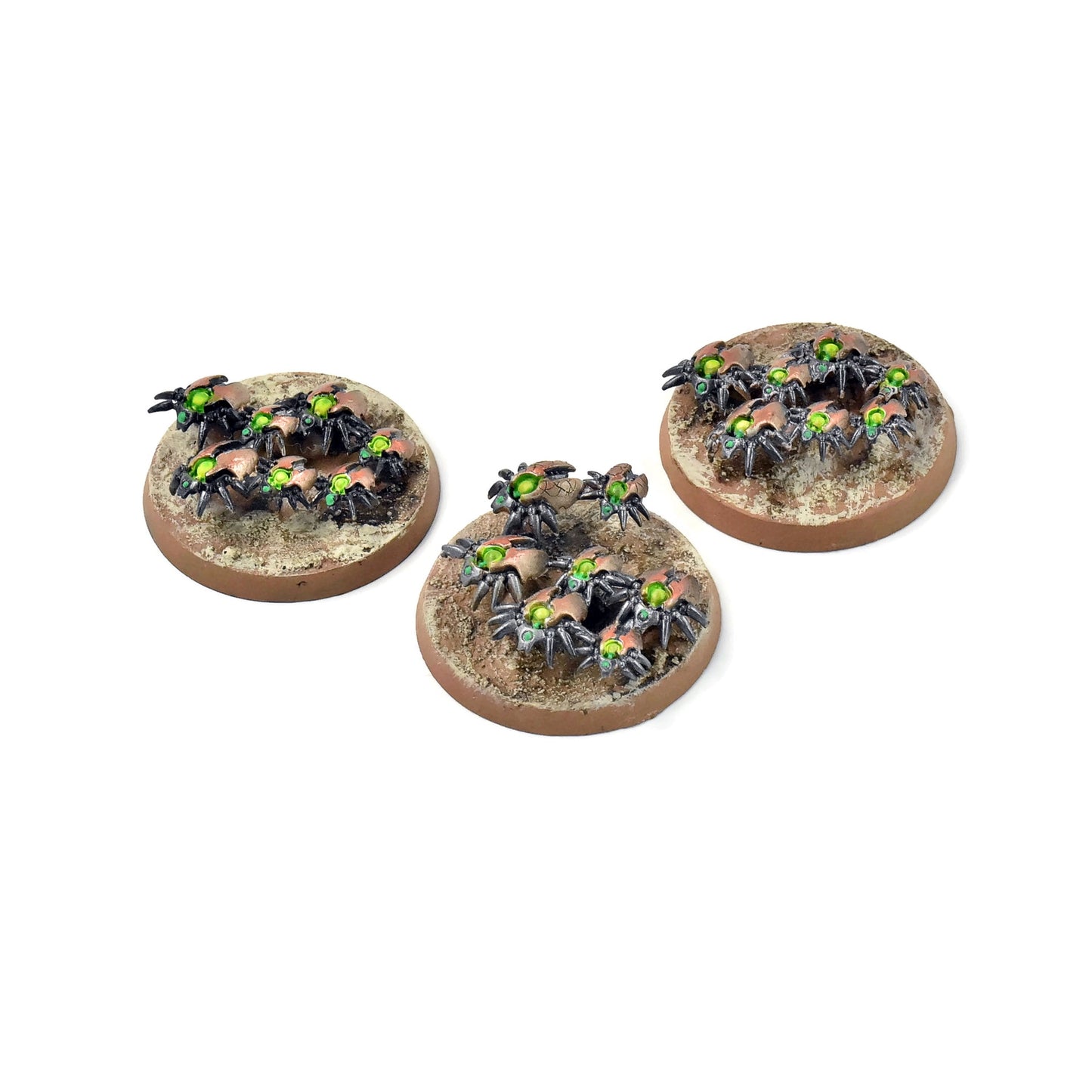 NECRONS 3 Scarab Swarms #3 WELL PAINTED Warhammer 40K