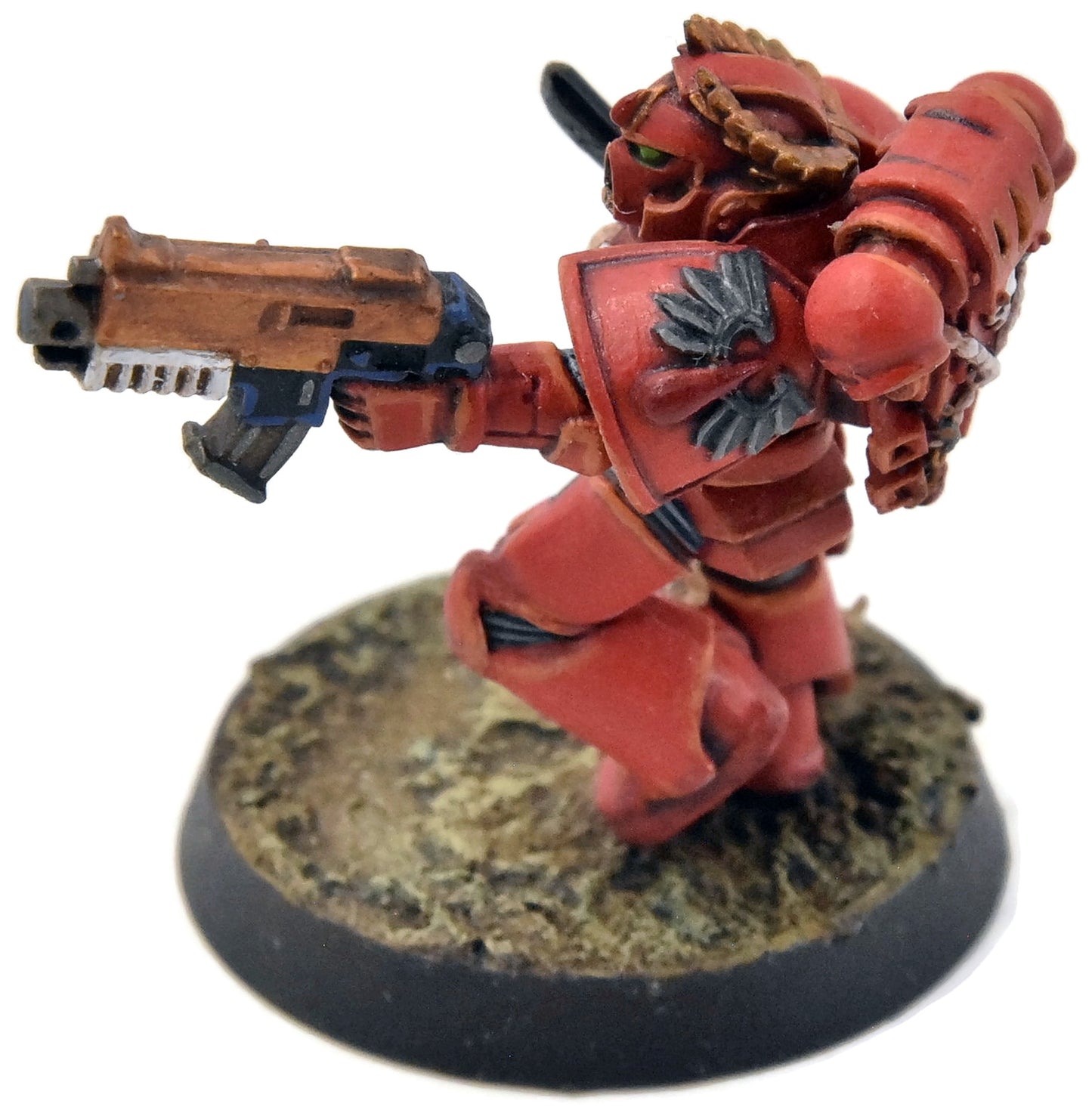 BLOOD ANGELS Sergeant #3 WELL PAINTED Warhammer 40K