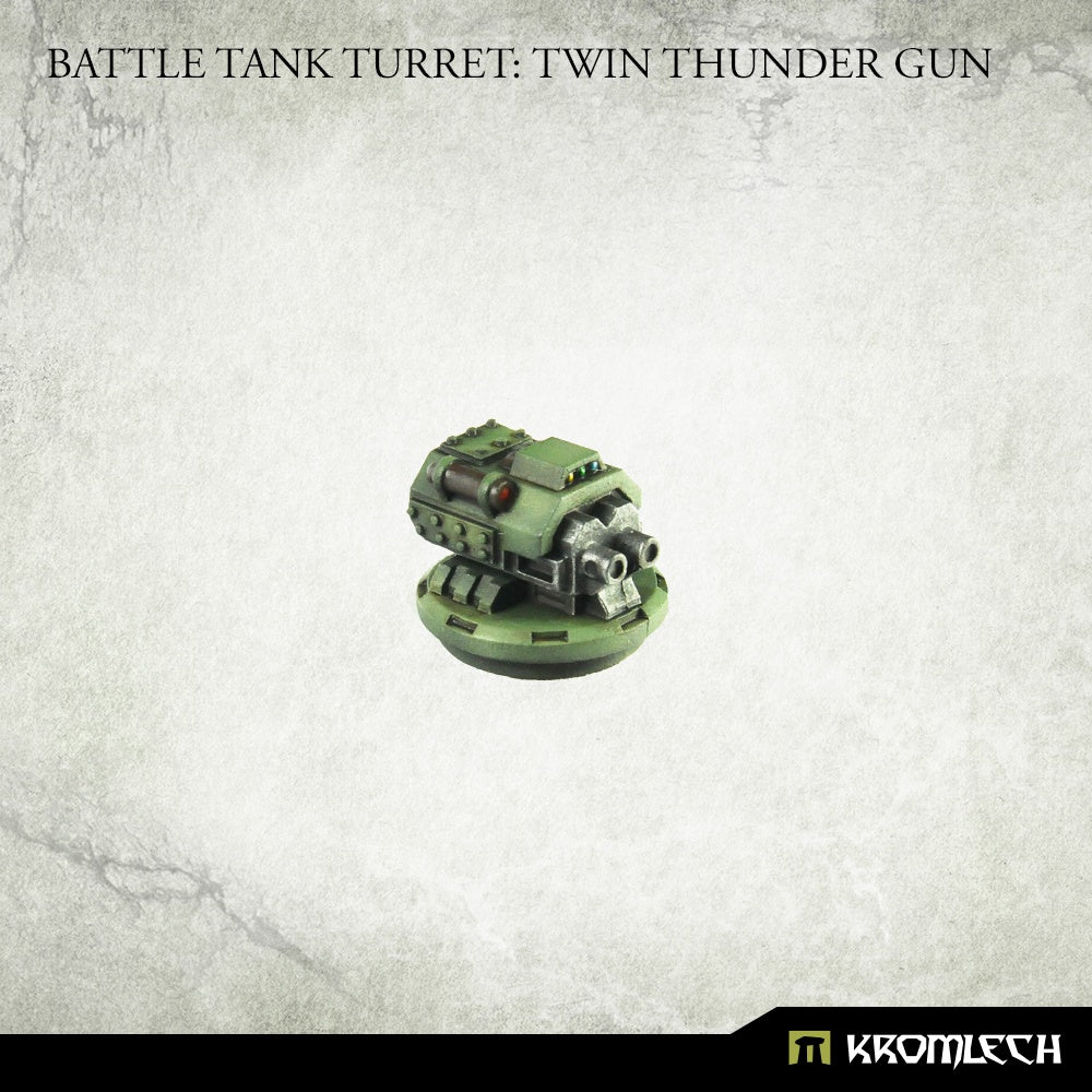 Battle Tank Turret - Twin Thunder Gun