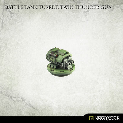 Battle Tank Turret - Twin Thunder Gun