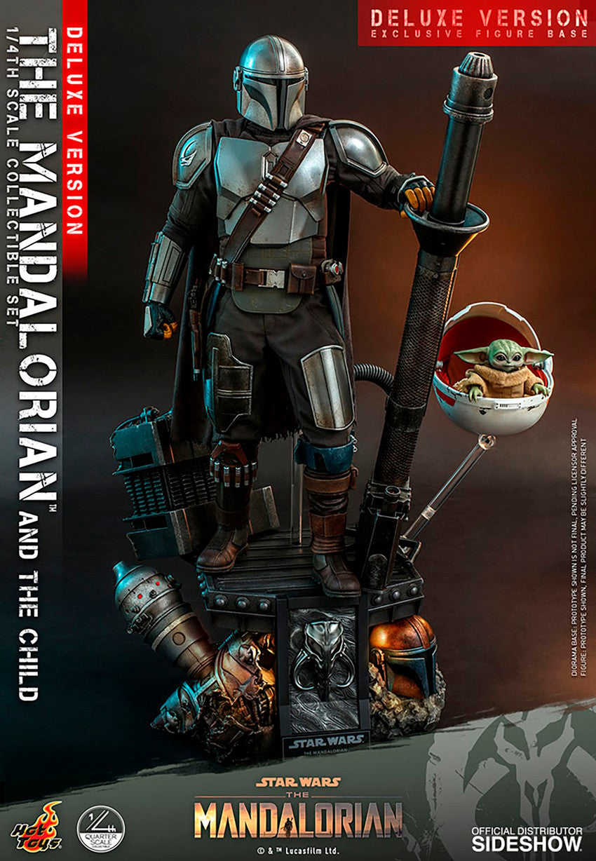 The Mandalorian™ and The Child (deluxe) Collectible Set by Hot Toys