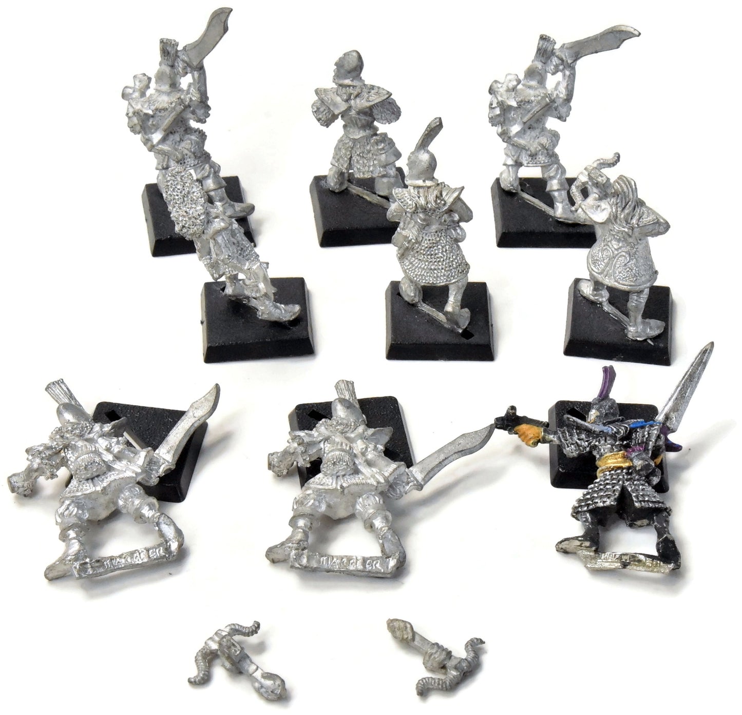 DARK ELVES 9 Marauders darkshards #1 CLASSIC METAL Warhammer Fantasy