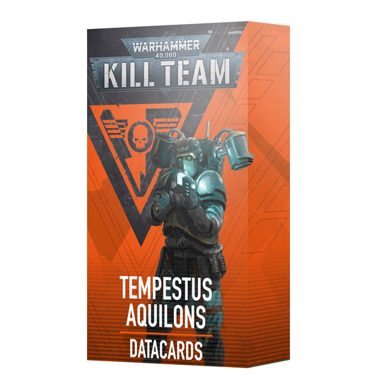 Kill Team Datacards Tempestus Aquilons (English)