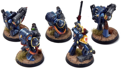 ULTRAMARINES 5 Devastators #3 WELL PAINTED Warhammer 40K