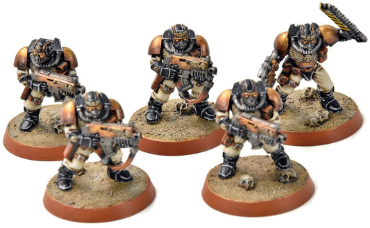 SPACE MARINES 5 Scouts Converted #4 PRO PAINTED Warhammer 40K