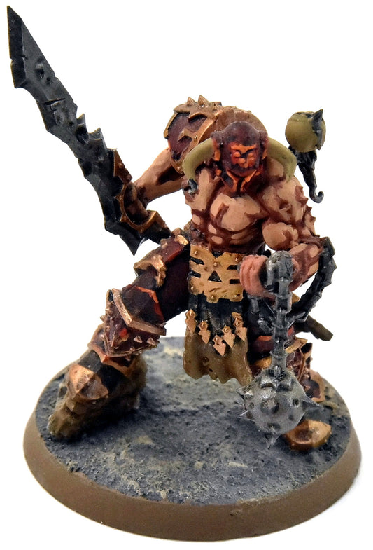 BLADES OF KHORNE Slaughterpriest #1 WELL PAINTED Warhammer Sigmar