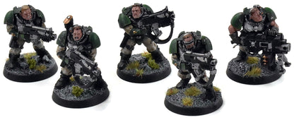 SPACE MARINES 5 Scouts #1 Warhammer 40K WELL PAINTED