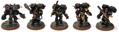 BLOOD ANGELS 5 Death Company With Jump Pack #12 WELL PAINTED Warhammer 40K