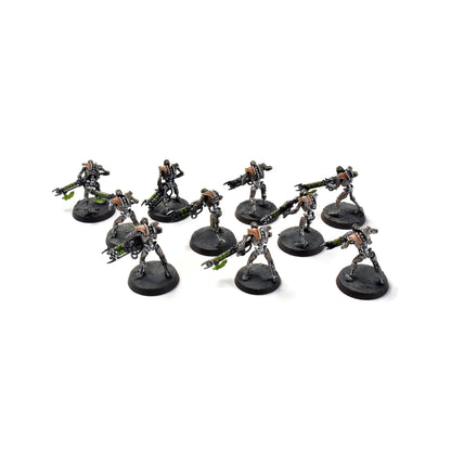 NECRONS 10 Warriors #2 Warhammer 40K WELL PAINTED