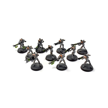 NECRONS 10 Warriors #2 Warhammer 40K WELL PAINTED