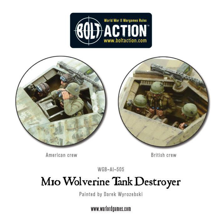 Bolt Action US M10 Tank Destroyer Platoon