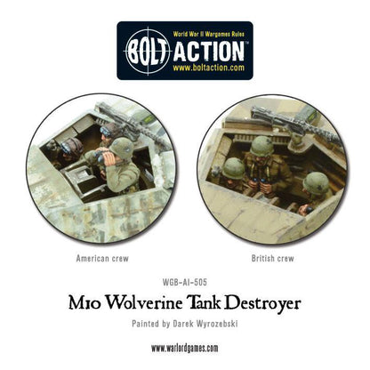 Bolt Action US M10 Tank Destroyer Platoon
