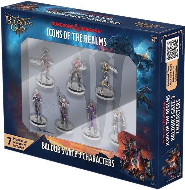 D&D Icons Baldurs Gate 3 Character Boxed Set