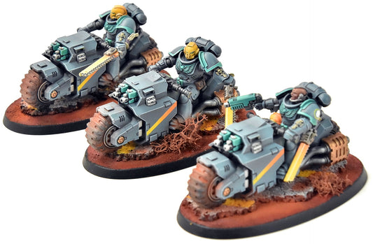 SPACE MARINES 3 Outriders #2 PRO PAINTED Warhammer 40K