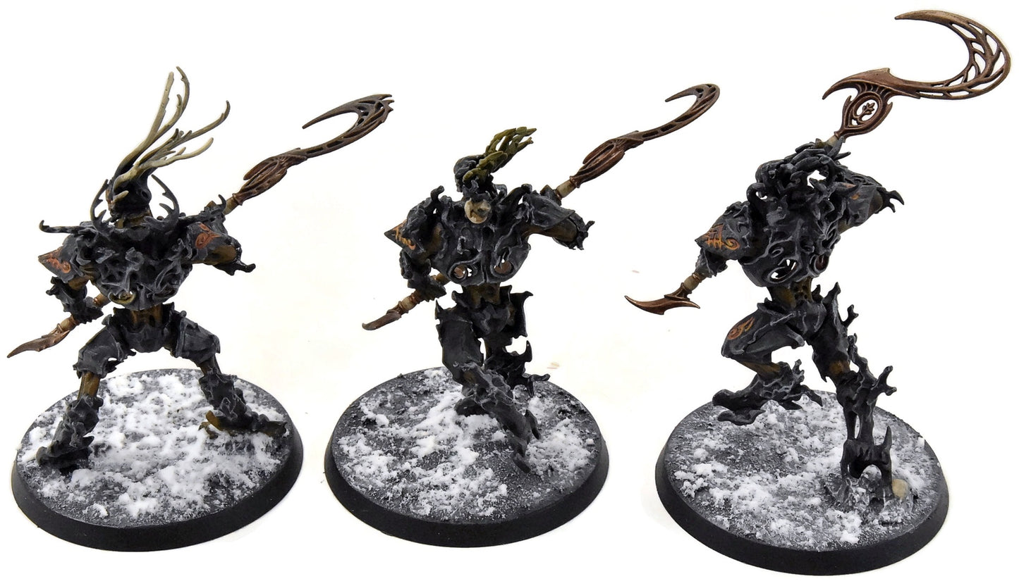 SYLVANETH 3 Kurnoth Hunters #5 WELL PAINTED Sigmar