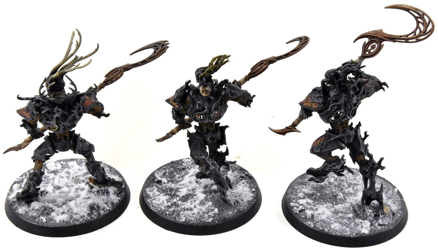 SYLVANETH 3 Kurnoth Hunters #5 WELL PAINTED Sigmar