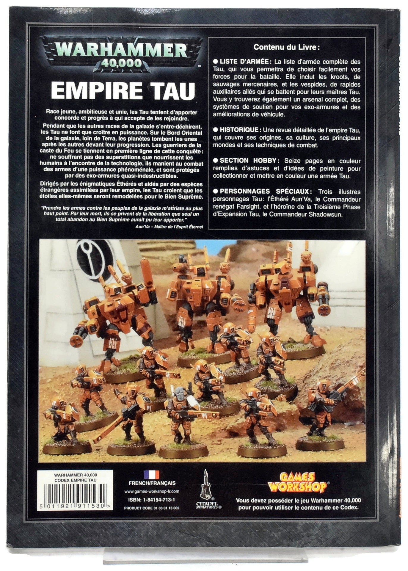 BOOKS & ACCESSORIES Warhammer Warhammer 40K - Empire Tau Codex #1 40K