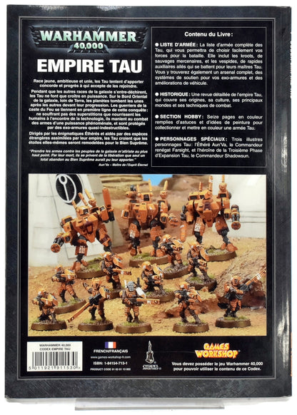 BOOKS & ACCESSORIES Warhammer Warhammer 40K - Empire Tau Codex #1 40K