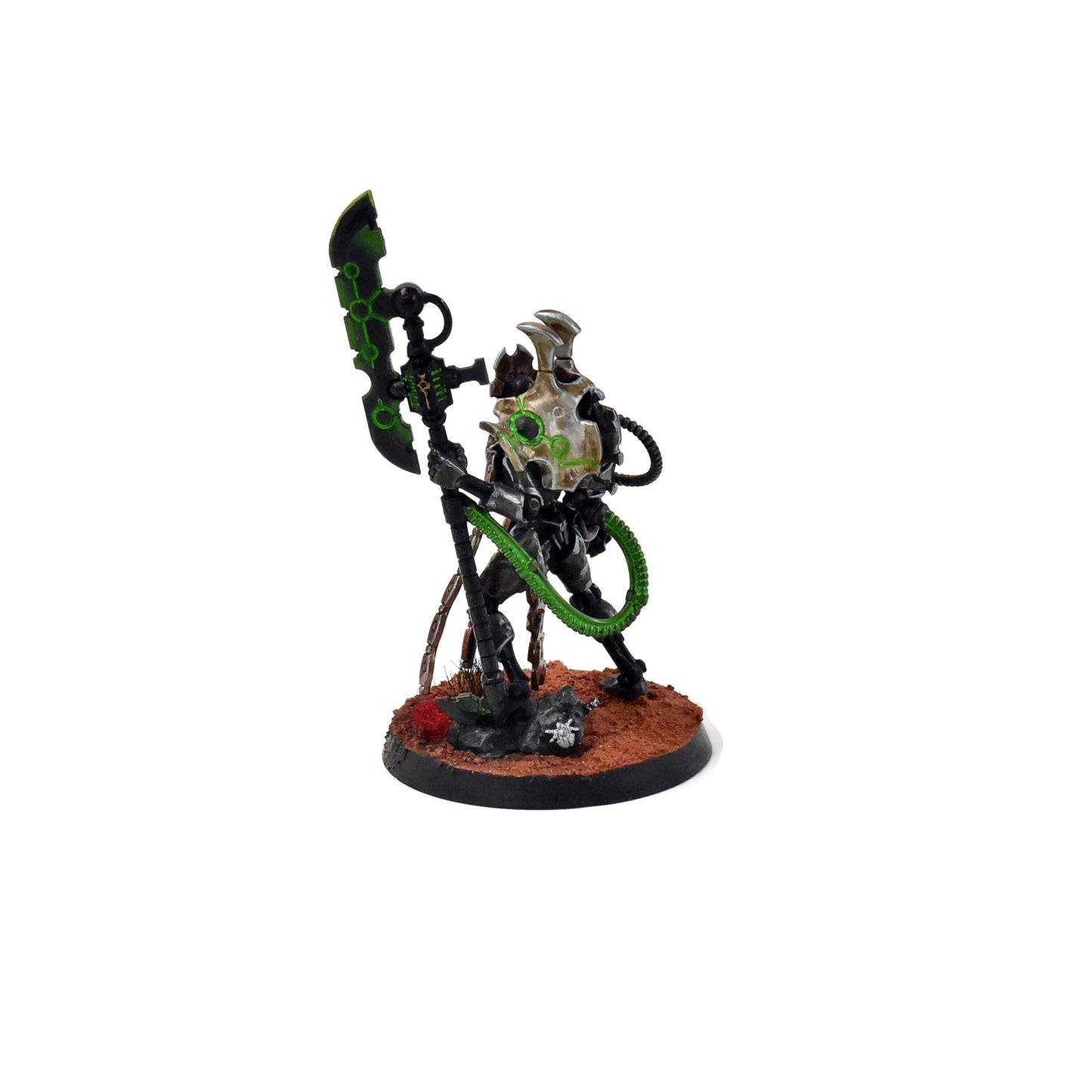 Seigneur Nécrons n°1, peinture de qualité, Warhammer 40K, Indomitus Overlord