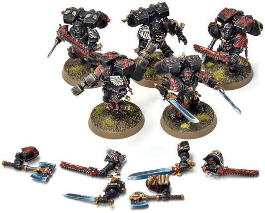 BLOOD ANGELS 5 Death Company With Jump Pack #19 PRO PAINTED Warhammer 40K