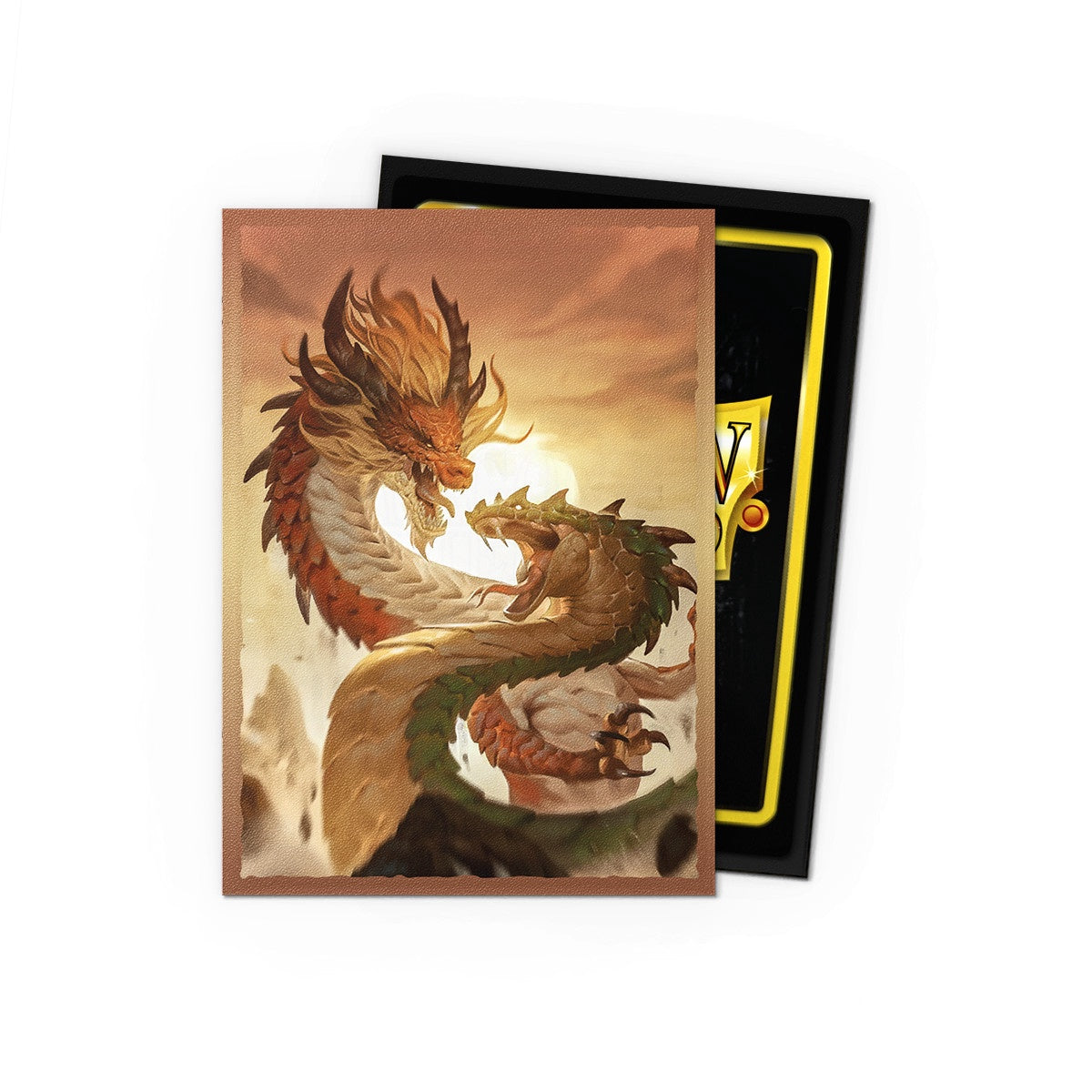 Dragon Shield Sleeves Dual Matte Wood Snake 2025 (100)