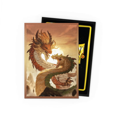 Dragon Shield Sleeves Dual Matte Wood Snake 2025 (100)
