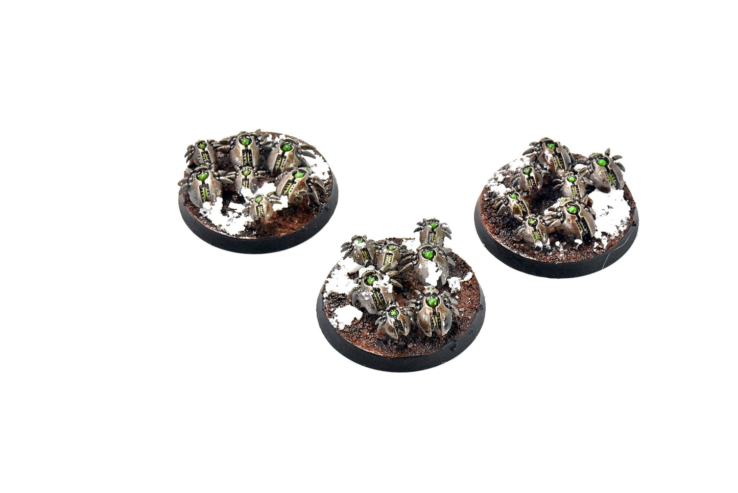 NECRONS 3 Canoptek Scarab Swarms #3 WELL PAINTED new version 40k