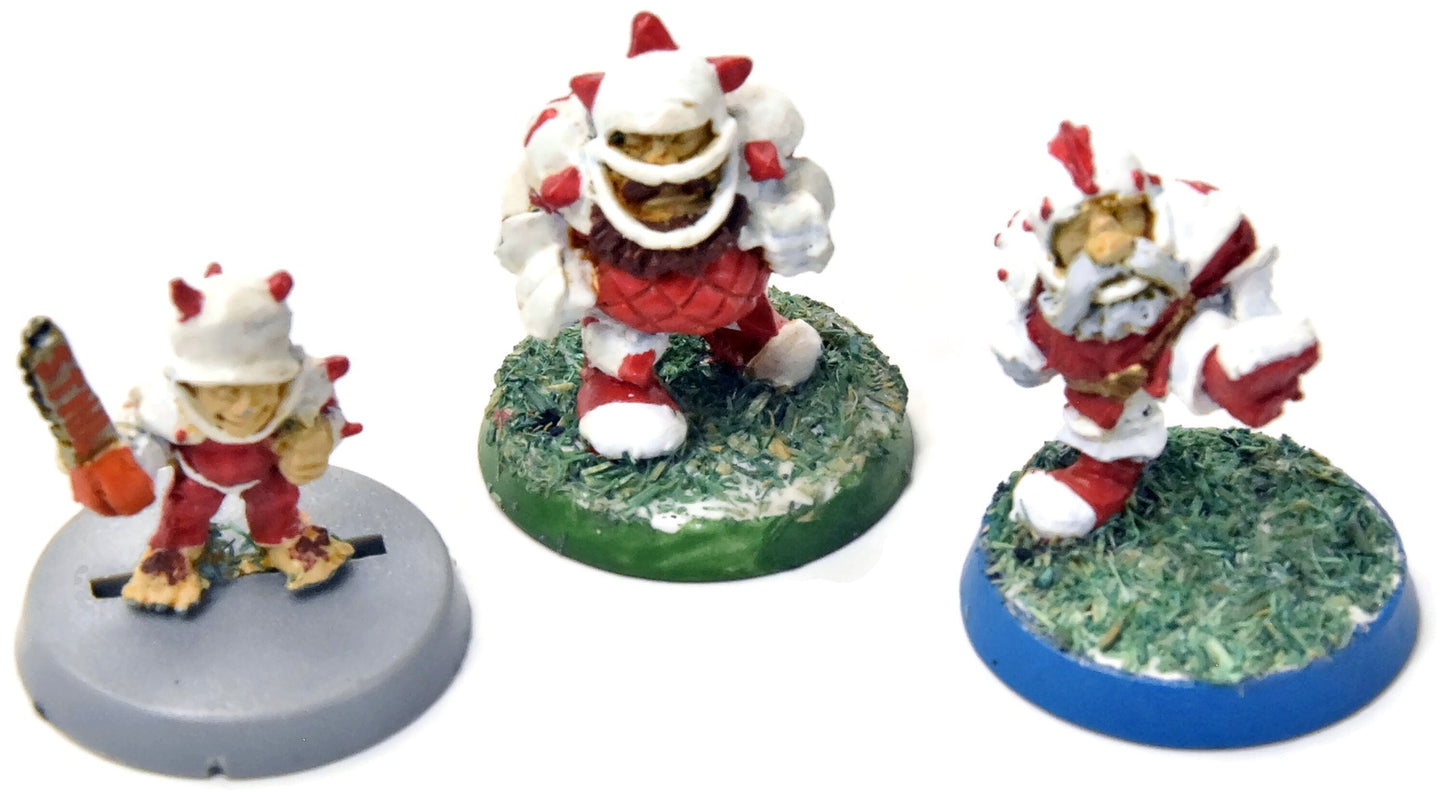 BLOOD BOWL Dwarfs & Halfling #1 METAL Classic Warhammer Fantasy
