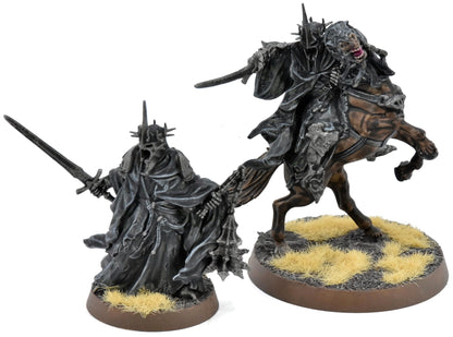 LOTR Witch King Of Angmar Foot & Mounted #1 WELL PAINTED Middle Earth