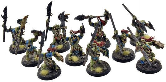 ORRUK WARCLANS 10 Savage Orruks #2 PRO PAINTED Sigmar