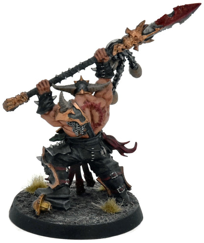 BLADES OF KHORNE Exalted Deathbringer With Impaling Spear #1 WELL PAINTED